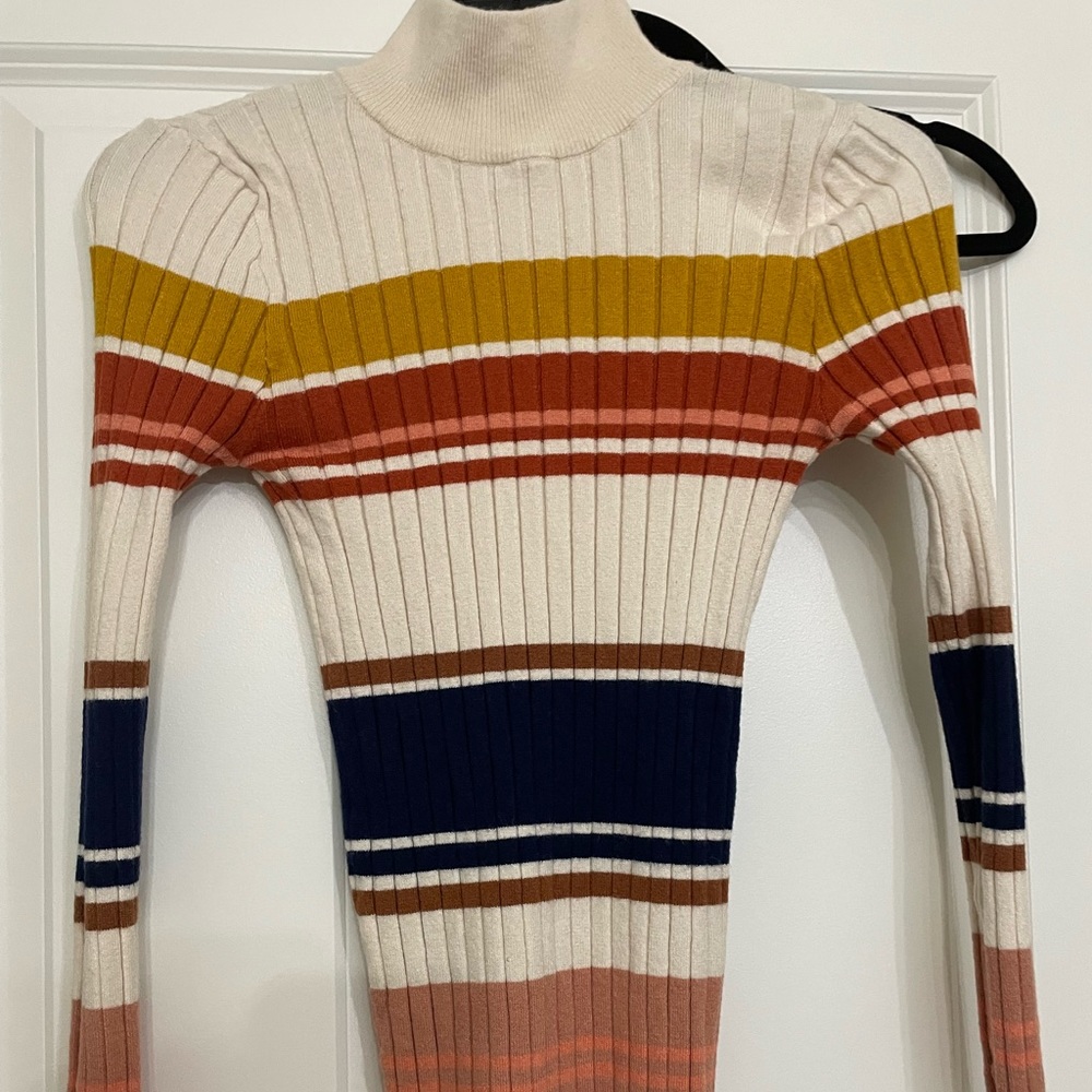 Striped Turtleneck sweater